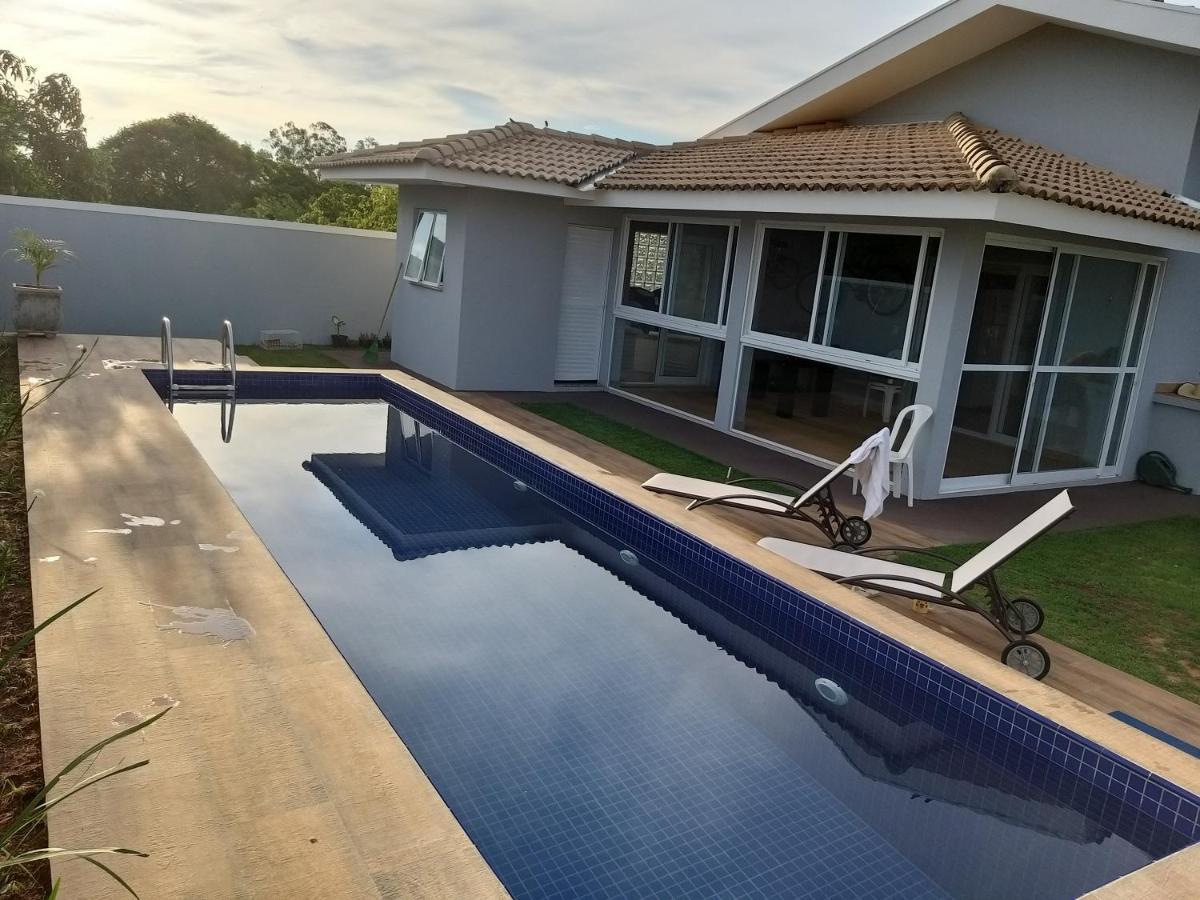 Casa Piscina Climatizada Santa Barbara Resort #Casadecampo131 Águas de Santa Barbara Exteriör bild