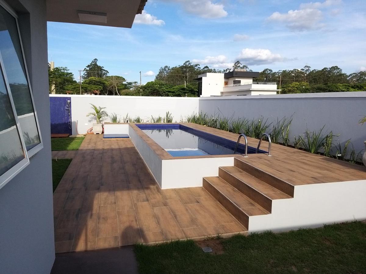 Casa Piscina Climatizada Santa Barbara Resort #Casadecampo131 Águas de Santa Barbara Exteriör bild